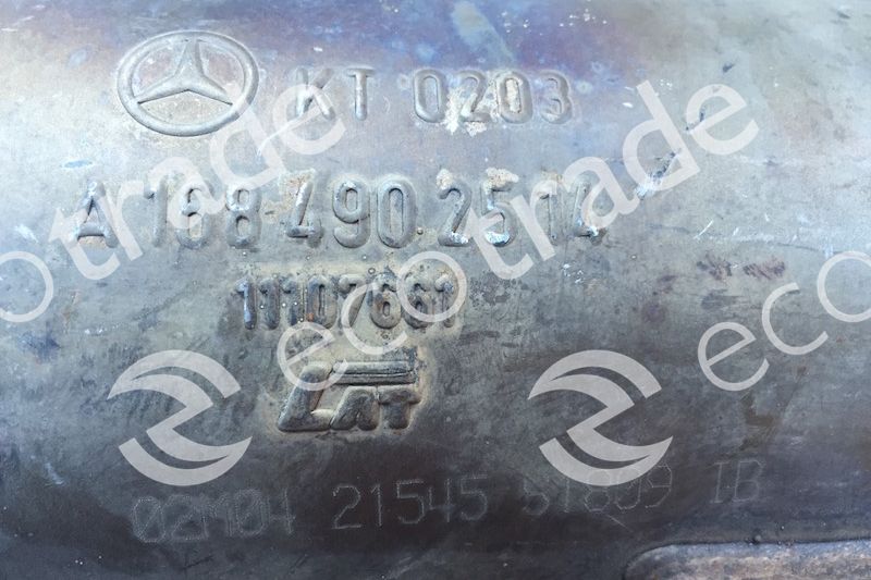 Mercedes Benz-KT 0203المحولات الحفازة