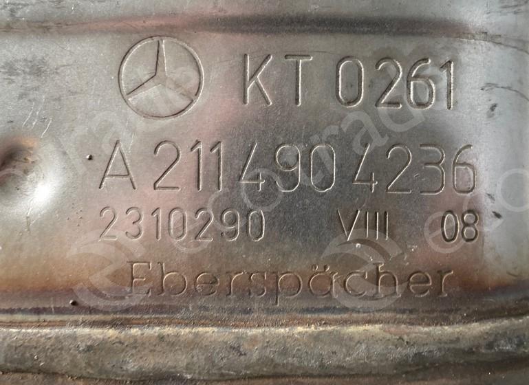 Mercedes BenzEberspächerKT 0261Catalytic Converters