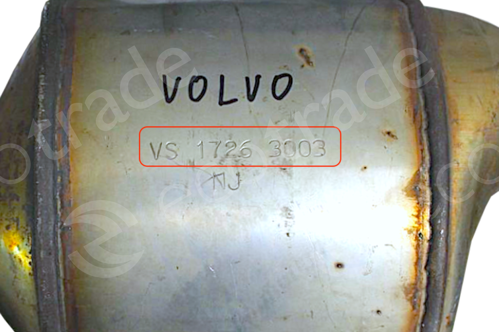 Volvo-VS17263003उत्प्रेरक कनवर्टर