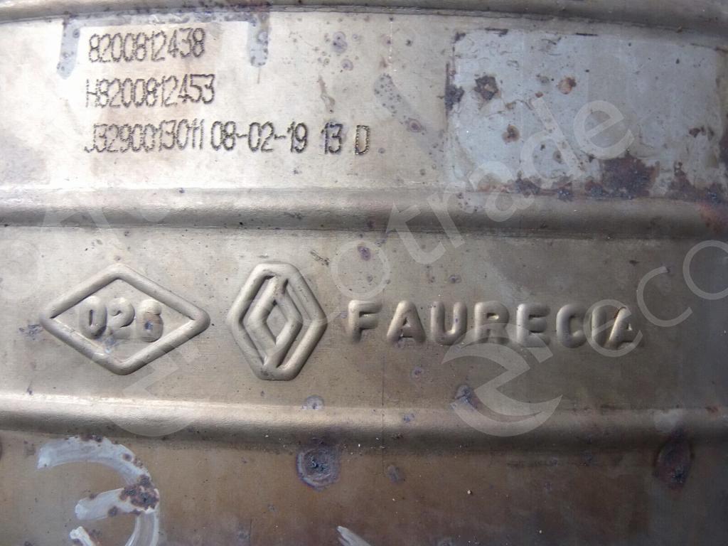RenaultFaurecia8200812438 H8200812453Каталитические Преобразователи (нейтрализаторы)