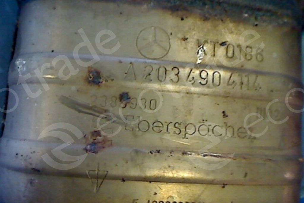 Mercedes BenzEberspächerKT 0186Katalizatory