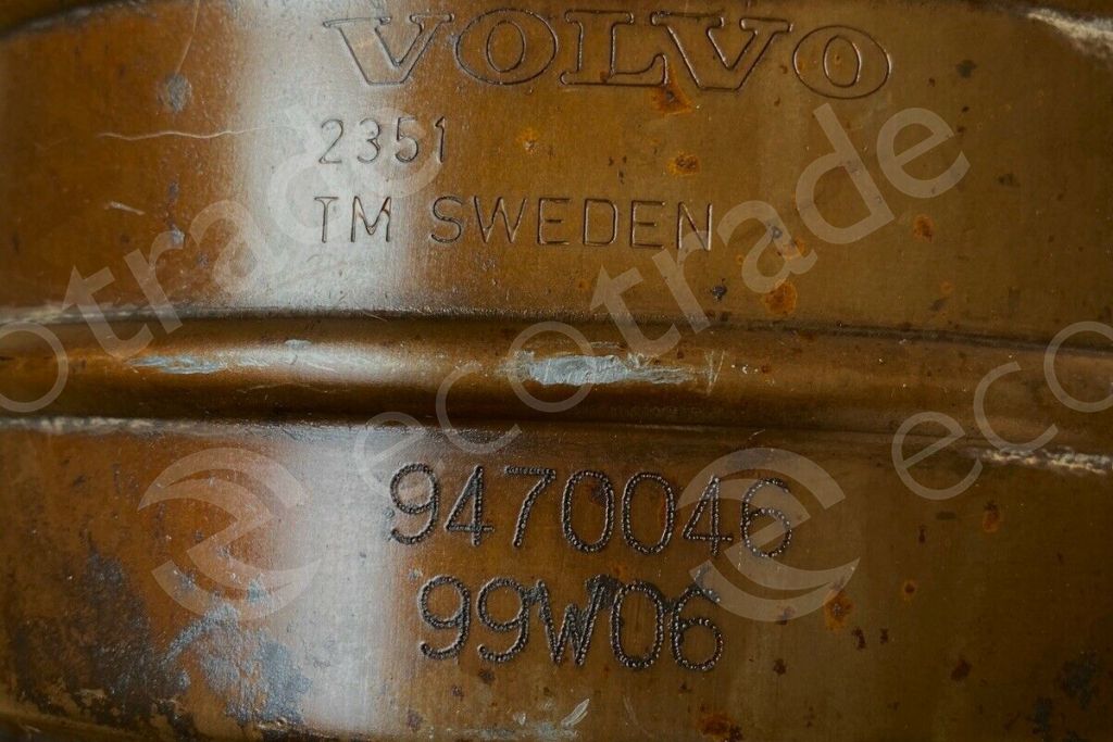 Volvo-9470046Каталитические Преобразователи (нейтрализаторы)