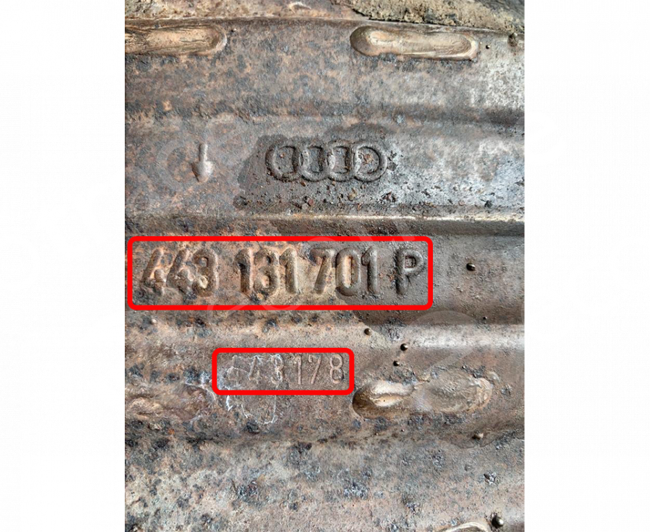 Audi - Volkswagen-443131701P 443178Catalizzatori
