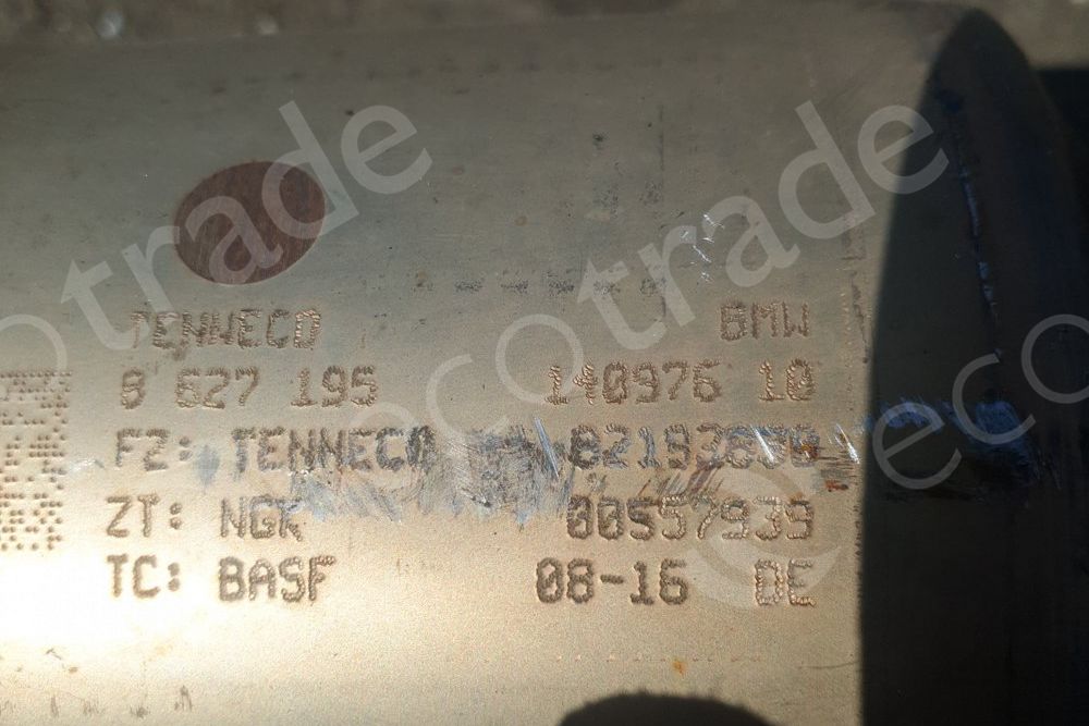 BMWTenneco8627195Catalytic Converters
