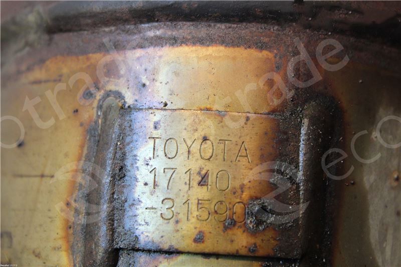 Toyota-17140-31590Katalizatoriai
