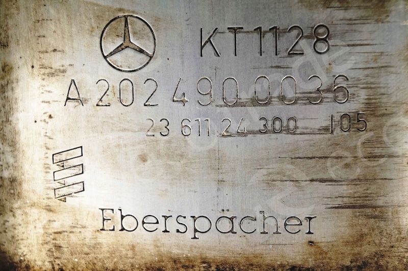 Mercedes BenzEberspächerKT 1128उत्प्रेरक कनवर्टर