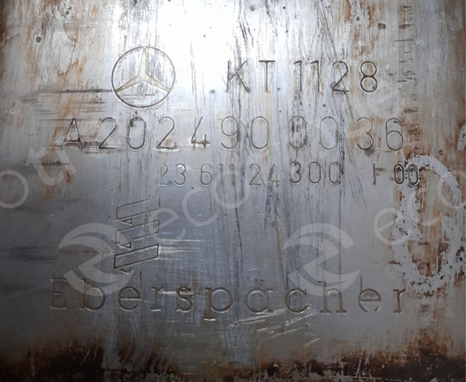 Mercedes BenzEberspächerKT 1128Katalysatoren