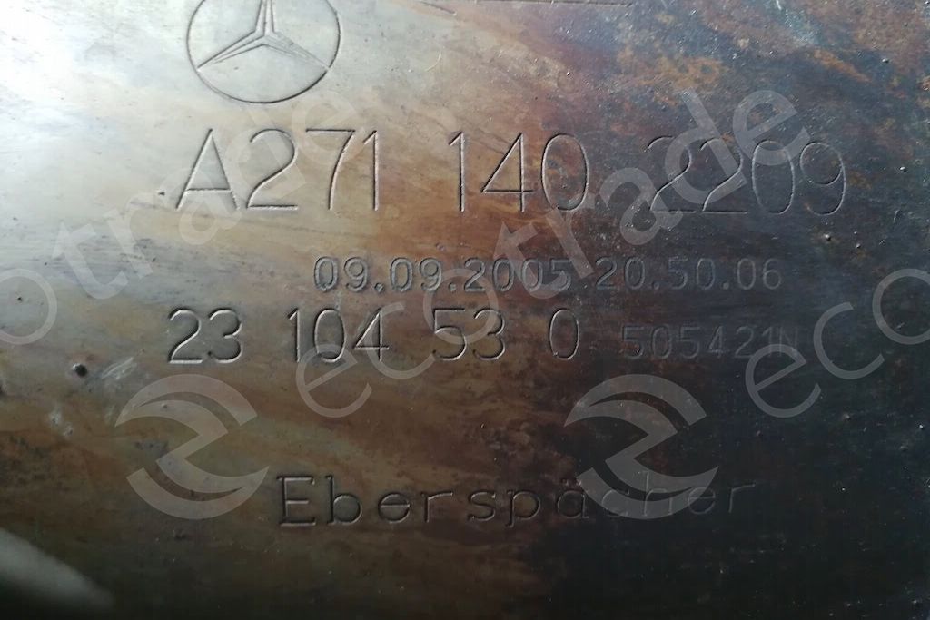Mercedes BenzEberspächerA2711402209Καταλύτες