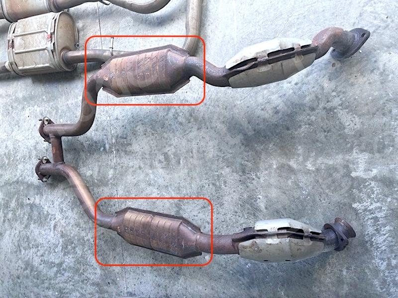 Ford-3R33 CA HUBCatalytic Converters