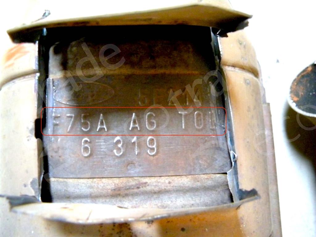 Ford-F75A AG TOD (REAR)Catalytic Converters