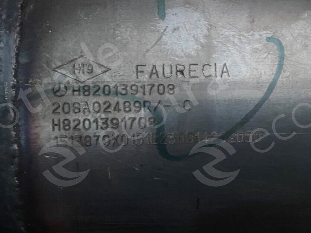 Mercedes BenzFaureciaA2054904514Katalizatory