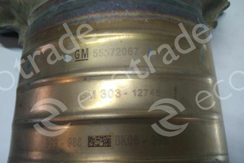 Chevrolet - Opel - Vauxhall-GM 303Catalytic Converters