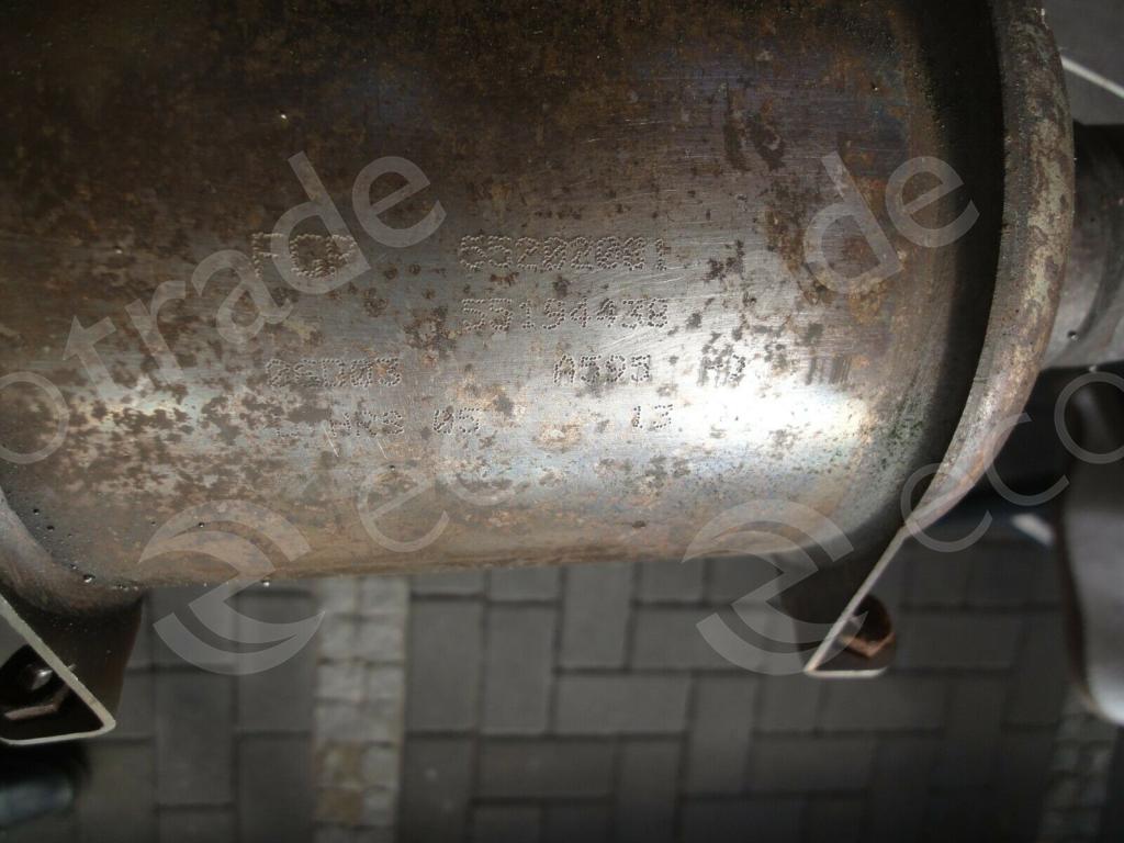 Alfa Romeo - Fiat - Lancia-55202081 55194438ท่อแคท