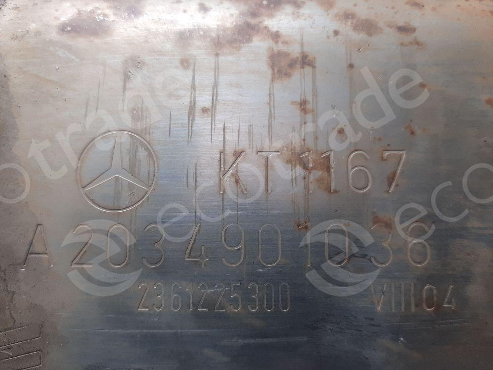 Mercedes Benz-KT 1167Каталитические Преобразователи (нейтрализаторы)