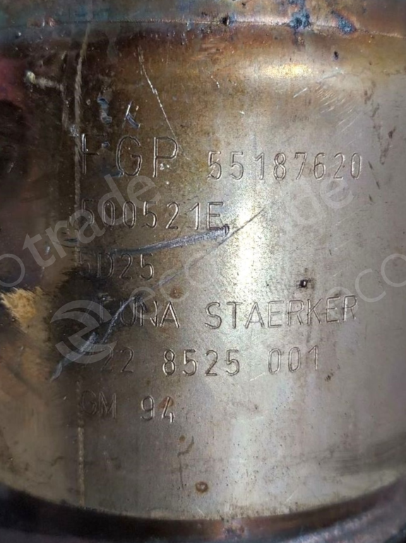 Alfa Romeo - Fiat - Lancia - Opel - Saab - VauxhallZeuna StarkerGM 94उत्प्रेरक कनवर्टर