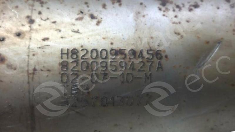 Renault-8200959427A H8200459456Catalyseurs