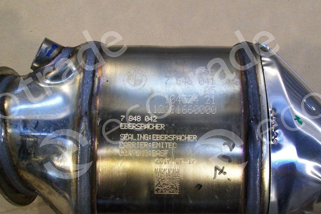 BMWEberspächer7848041 7848042Catalytic Converters