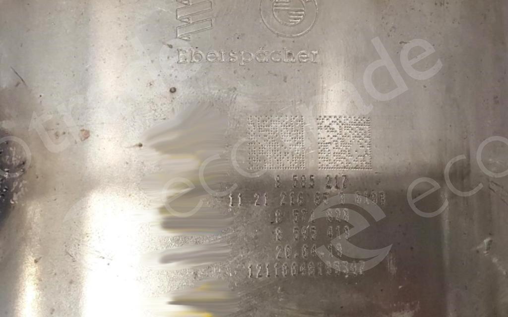 BMWEberspächer8585217 8571820 8595419Katalizatory