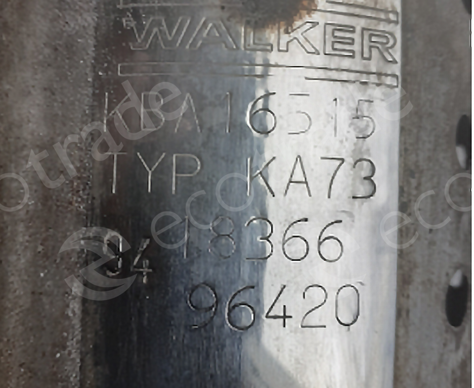 WalkerWalkerKBA 16515Catalytic Converters
