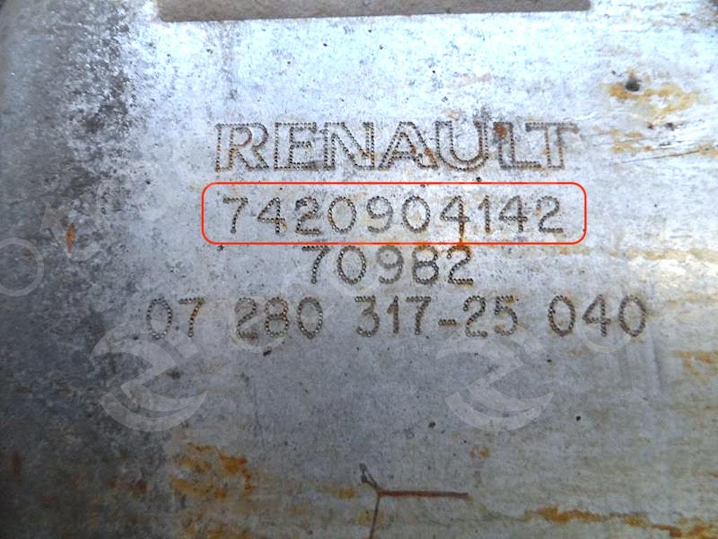 Renault - Volvo-7420904142Каталитические Преобразователи (нейтрализаторы)