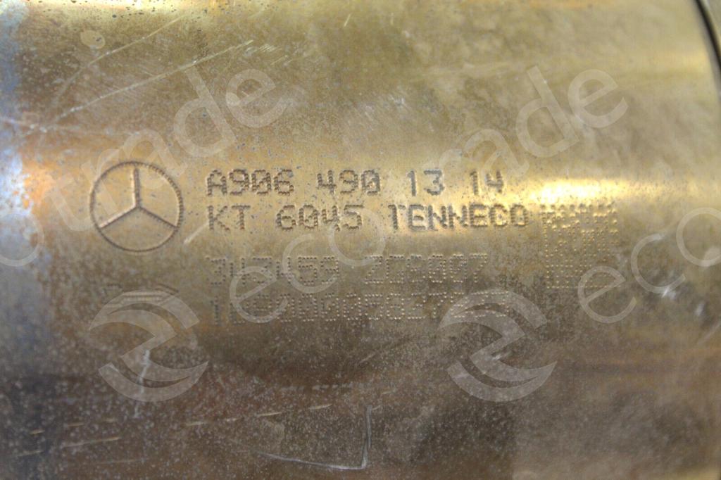 Dodge - Mercedes BenzTennecoKT 6045 (CERAMIC)उत्प्रेरक कनवर्टर