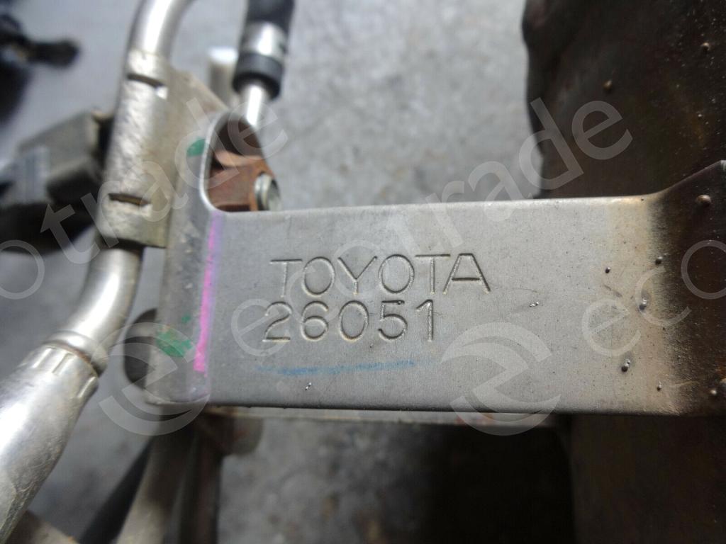 Toyota-26051 (DPF)Catalyseurs