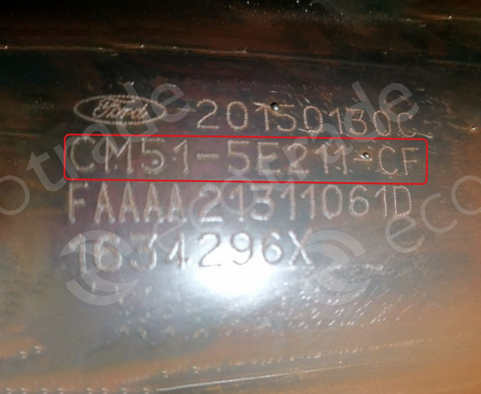 Ford-CM51-5E211-CFท่อแคท