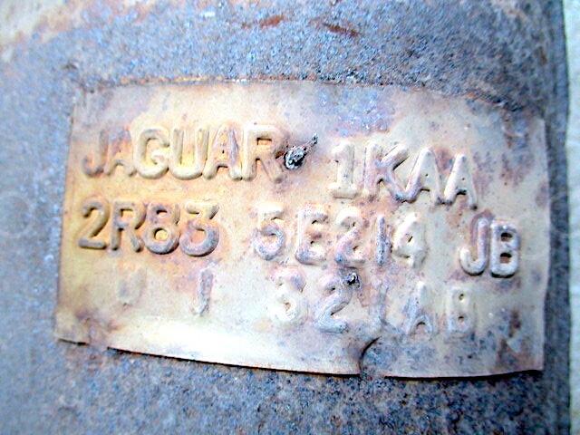 Jaguar-2R83 5E214 JBCatalyseurs