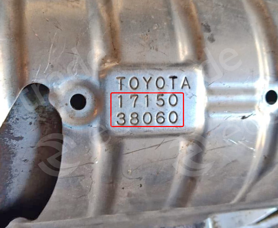 Toyota-17150-38060उत्प्रेरक कनवर्टर