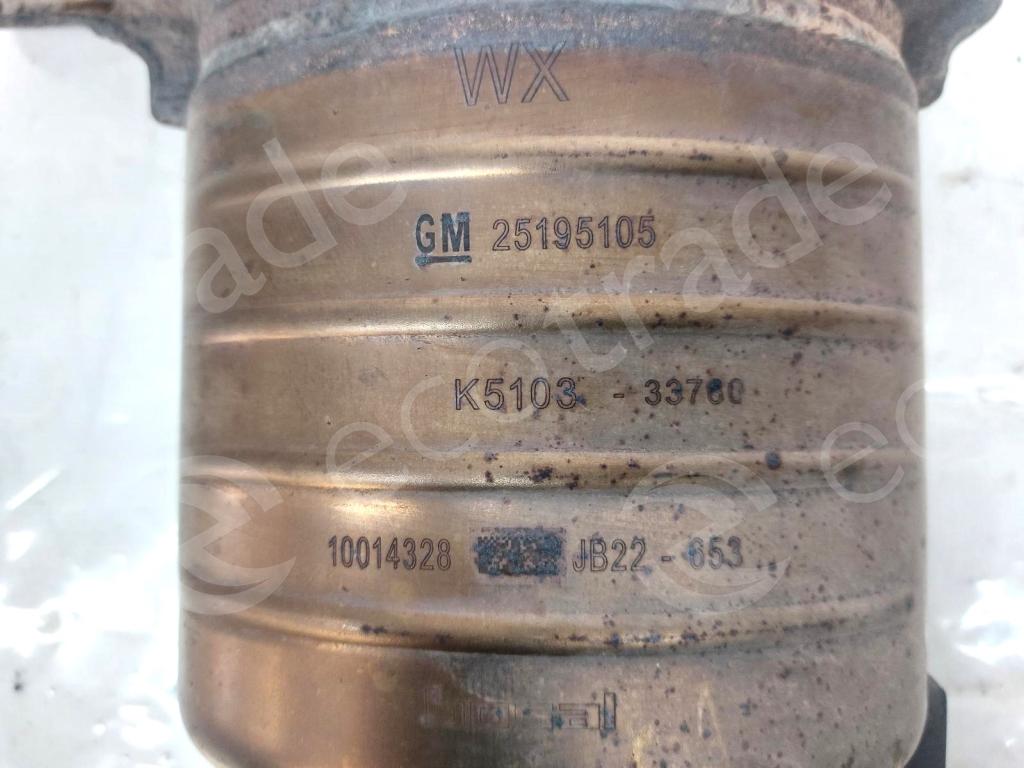 Opel - VauxhallBosal25195105Catalytic Converters