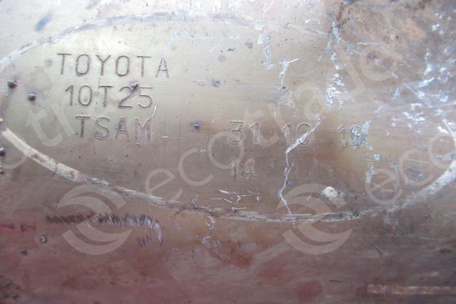 Toyota-10T25Каталитические Преобразователи (нейтрализаторы)