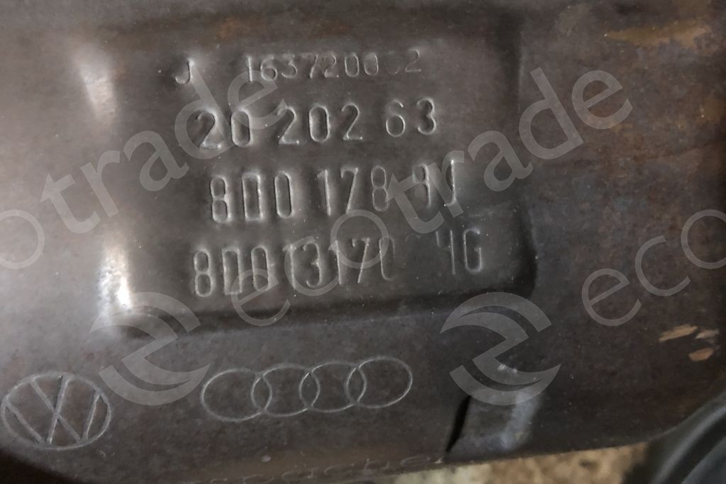 Audi - VolkswagenEberspächer8D0178BJ 8D0131702HGCatalisadores