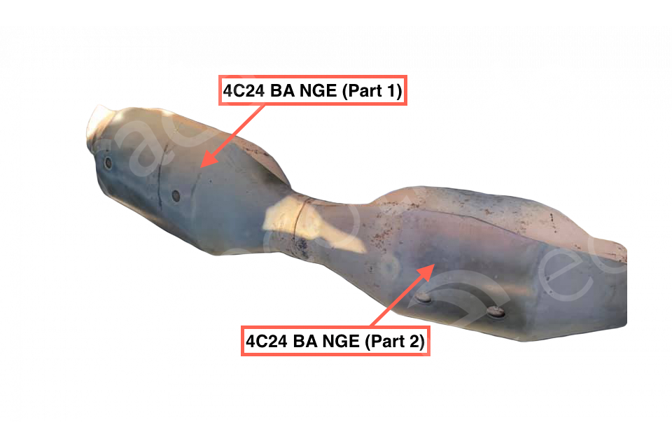 Ford-4C24 BA NGE (Part 1)Catalytic Converters