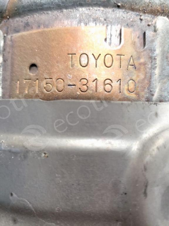 Toyota-17150-31610Katalizatoriai