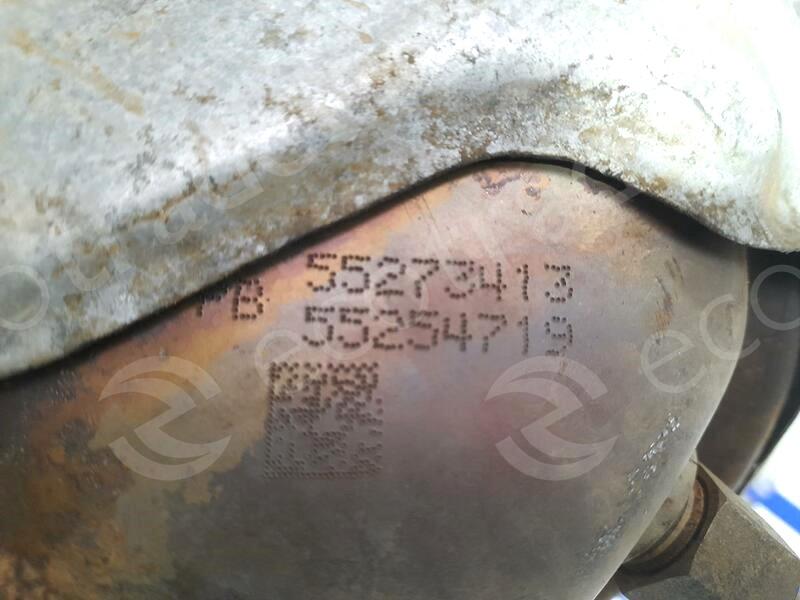 Alfa Romeo - Fiat - Lancia-55272988 55254719ท่อแคท