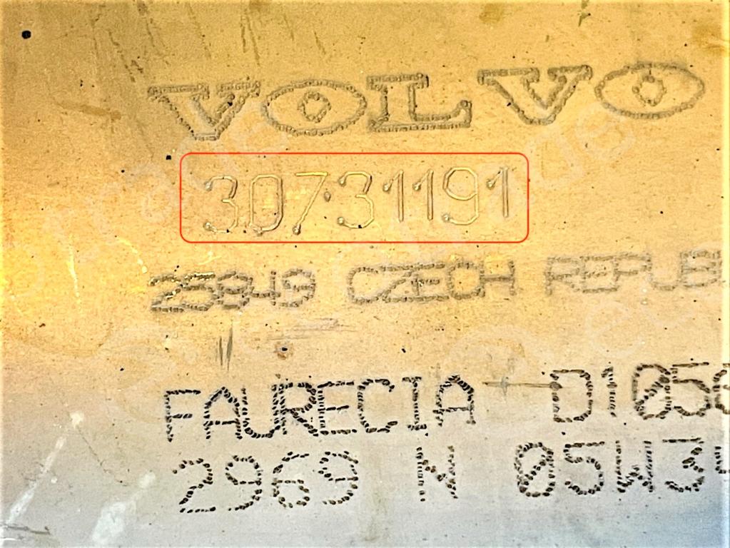 VolvoFaurecia30731191Catalytic Converters