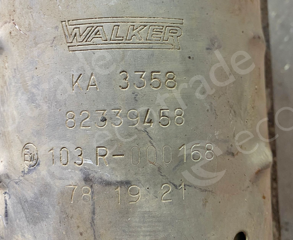 WalkerWalkerKA 3358उत्प्रेरक कनवर्टर