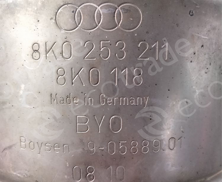 Audi - VolkswagenBoysen8K0253211 8K0118उत्प्रेरक कनवर्टर