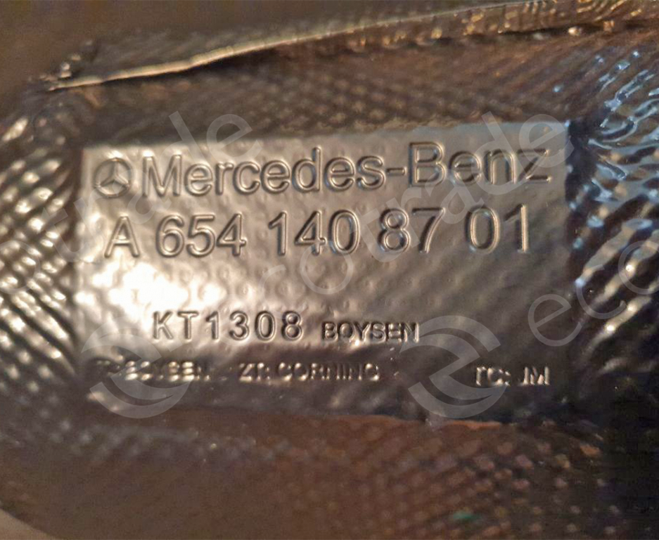 Mercedes BenzBoysenKT 1308Catalizadores