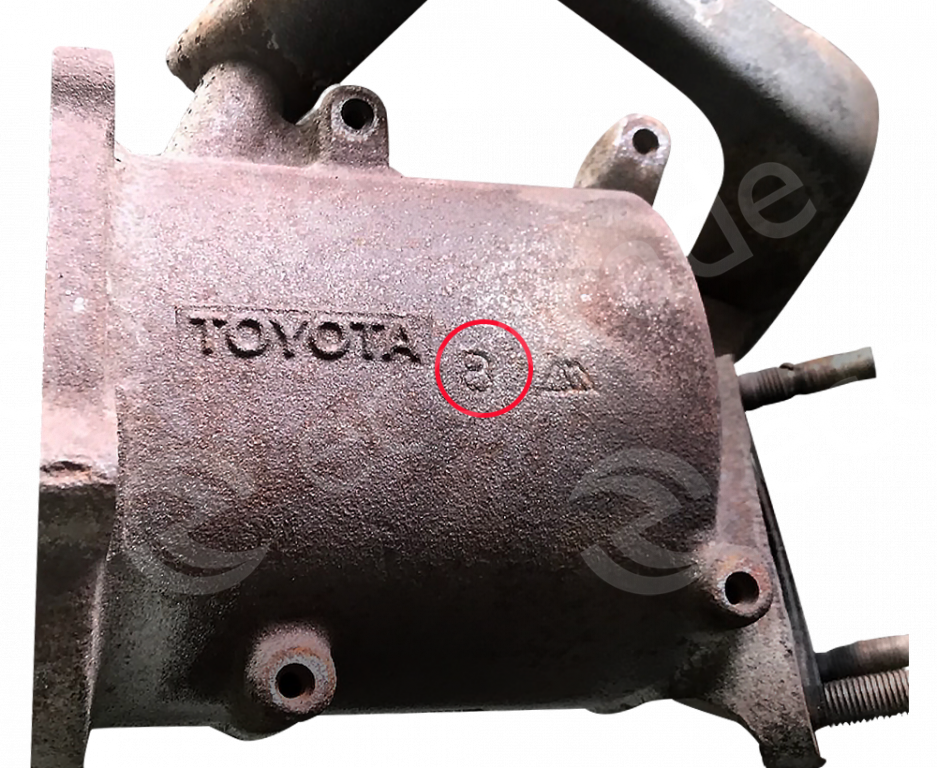 Toyota-Toyota 8Catalytic Converters