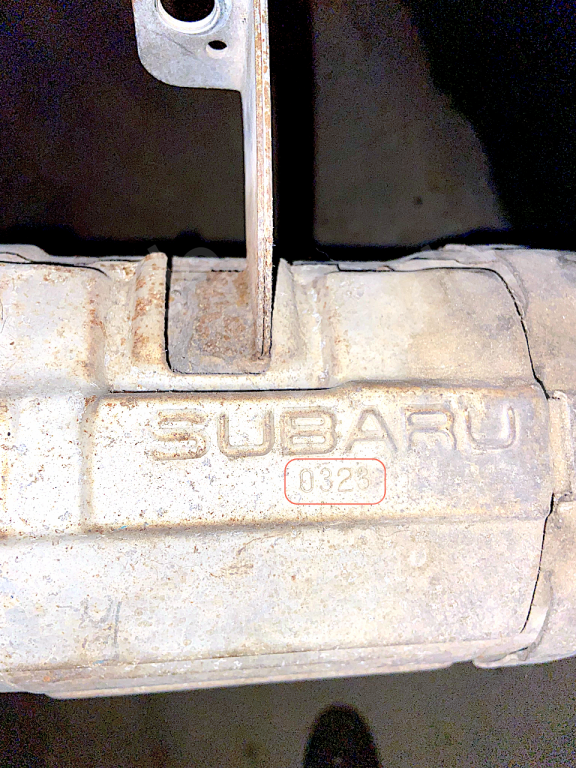 Subaru-0323Каталитические Преобразователи (нейтрализаторы)