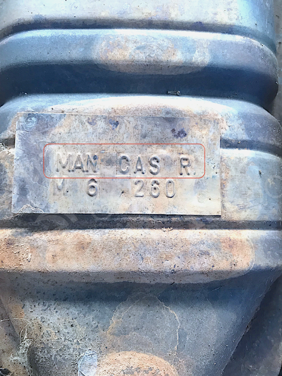Ford-MAN CAS RCatalytic Converters