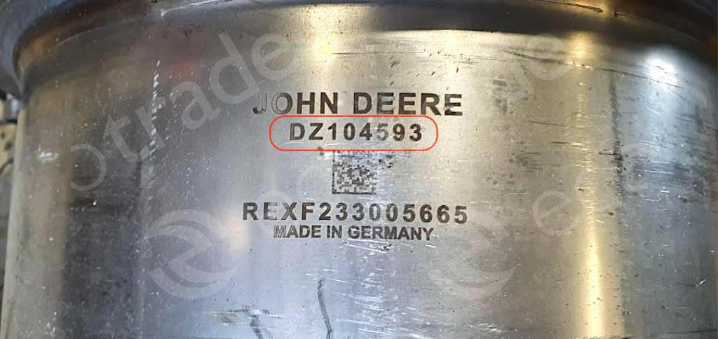 John Deere-DZ104593उत्प्रेरक कनवर्टर
