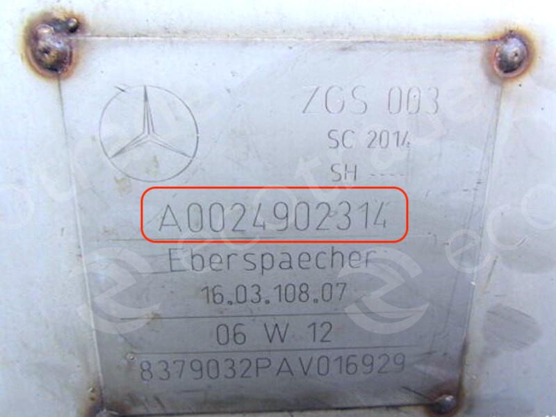 Ecotrade Group | Mercedes Benz - A0024902314 Catalytic
