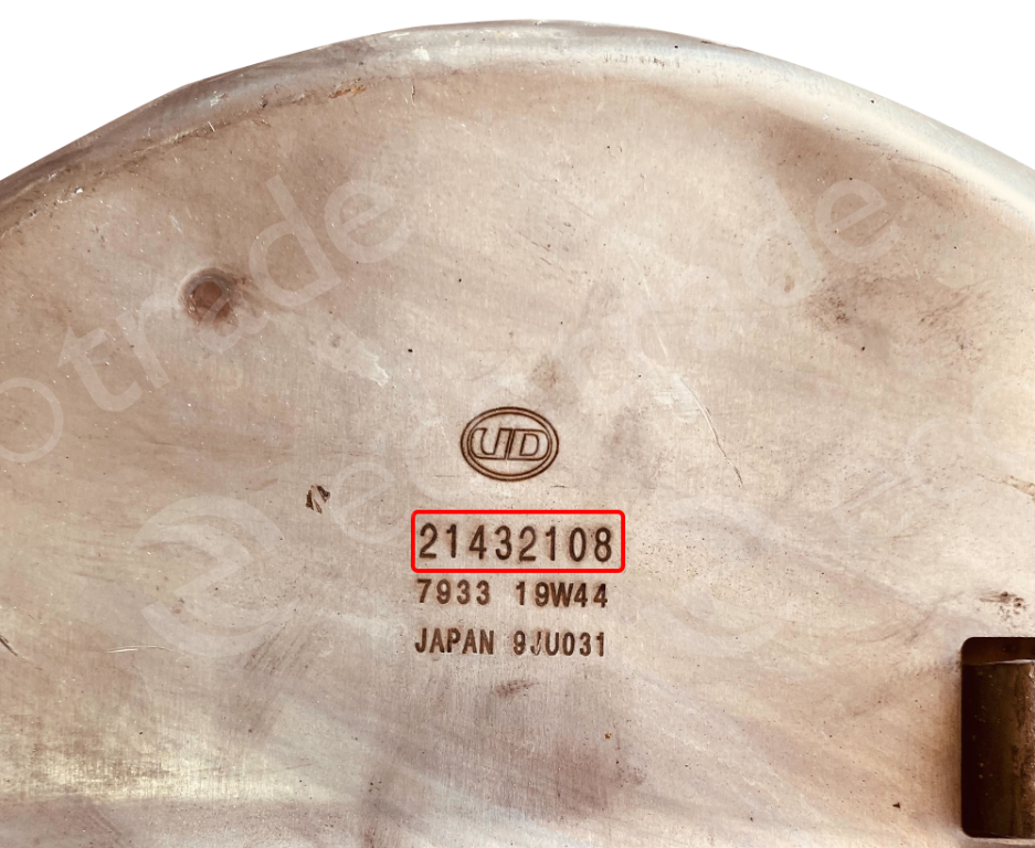 NissanUD21432108 - CeramicКаталитические Преобразователи (нейтрализаторы)
