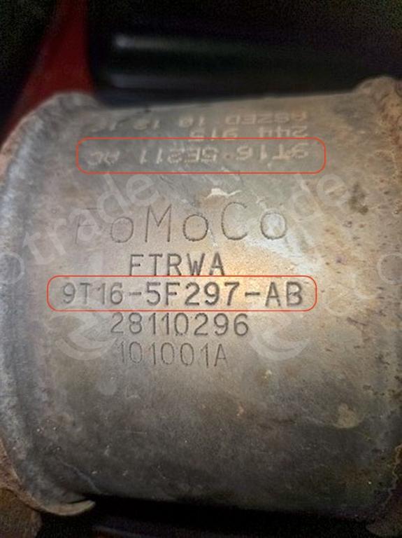 FordFoMoCo9T16-5E211-AC 9T16-5F297-ABCatalisadores