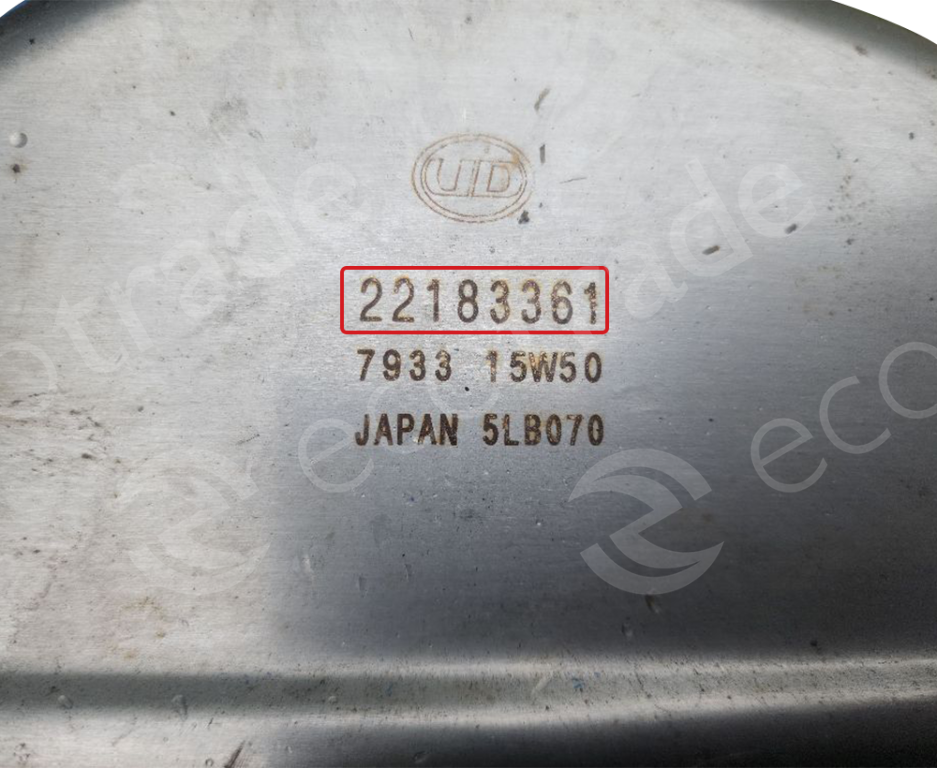 NissanUD21519171Bộ lọc khí thải