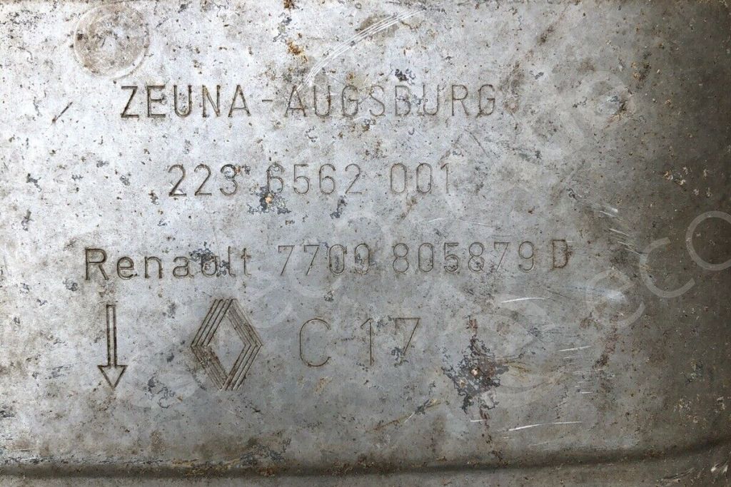 RenaultZeuna AugsburgC 17Catalizatoare