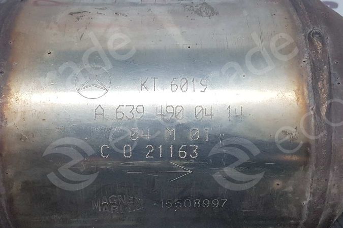 Mercedes Benz-KT 6019催化转化器