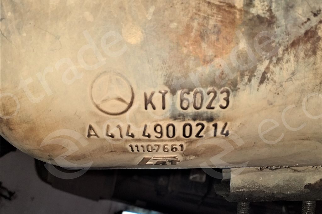 Mercedes Benz-KT 6023Katalizatory